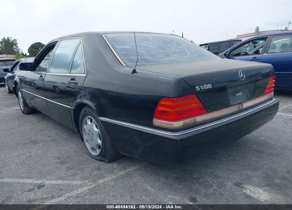 1993 MERCEDES-BENZ 500 SEL VIN: WDBGA51E8PA112809