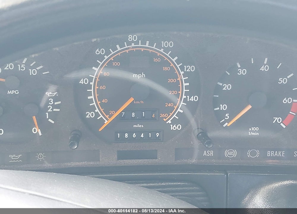 1993 MERCEDES-BENZ 500 SEL VIN: WDBGA51E8PA112809