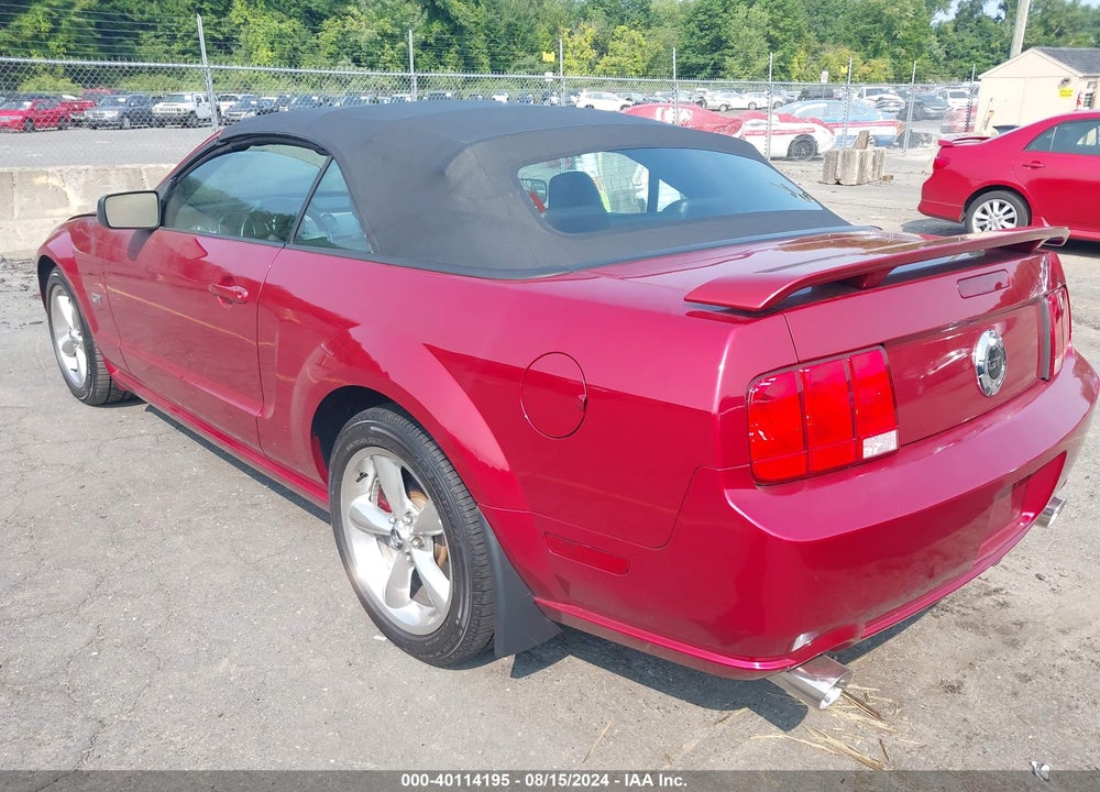 2006 FORD MUSTANG GT VIN: 1ZVHT85H165234454