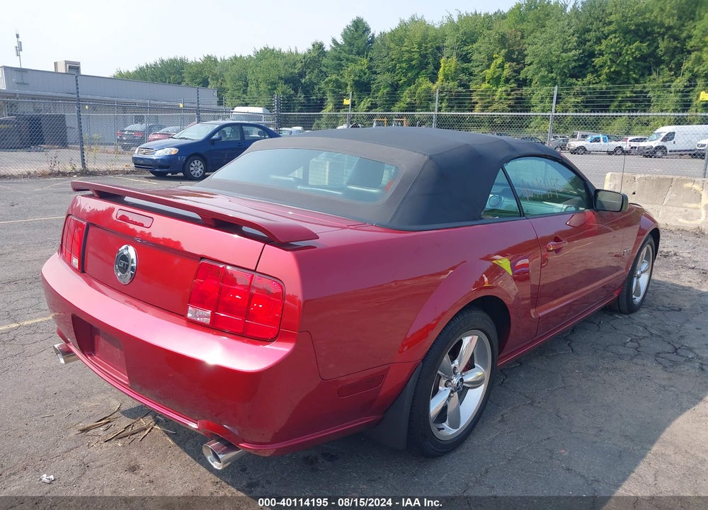 2006 FORD MUSTANG GT VIN: 1ZVHT85H165234454