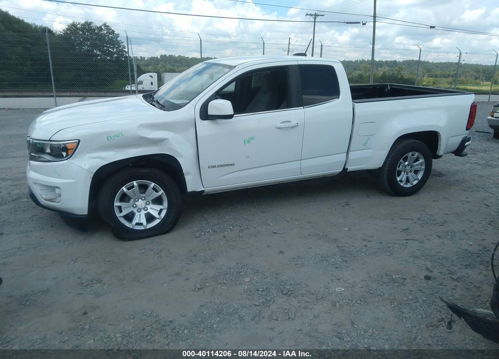 2018 CHEVROLET COLORADO LT VIN: 1GCHSCEA5J1135616