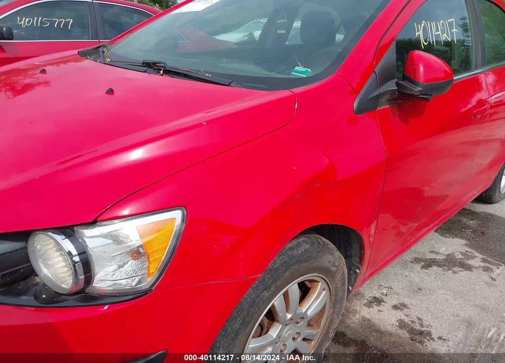 2014 CHEVROLET SONIC LT AUTO VIN: 1G1JC5SH1E4186538