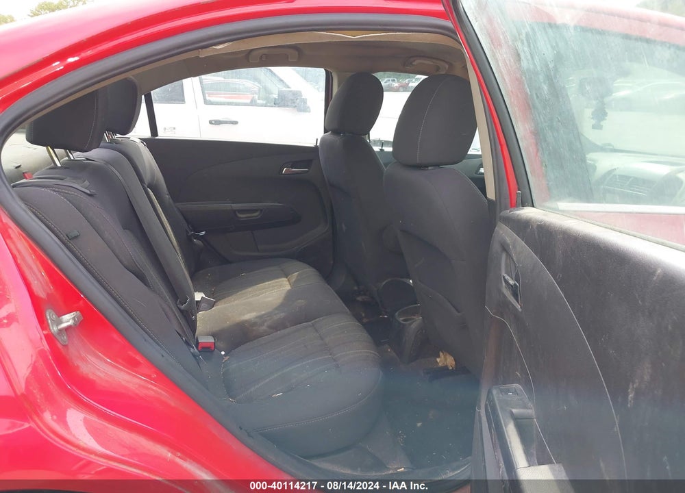 2014 CHEVROLET SONIC LT AUTO VIN: 1G1JC5SH1E4186538