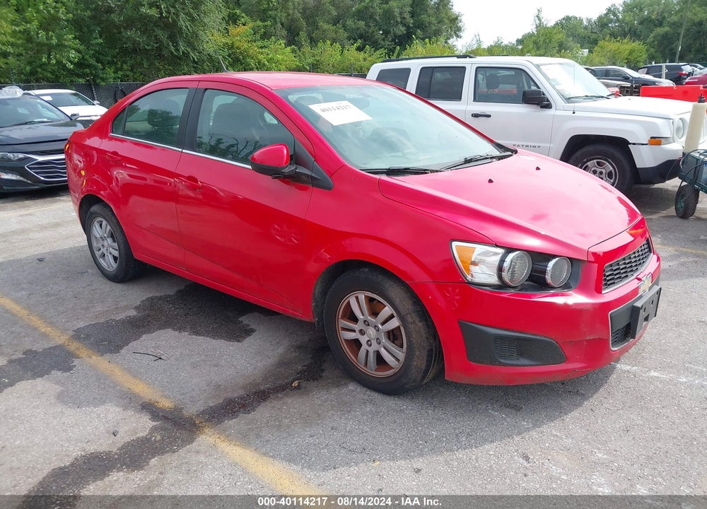 2014 CHEVROLET SONIC LT AUTO VIN: 1G1JC5SH1E4186538