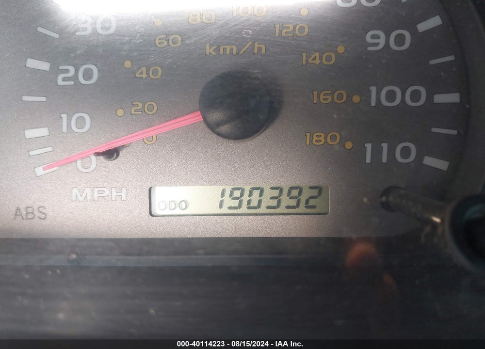 2002 TOYOTA SEQUOIA LIMITED V8 VIN: 5TDBT48A62S131440