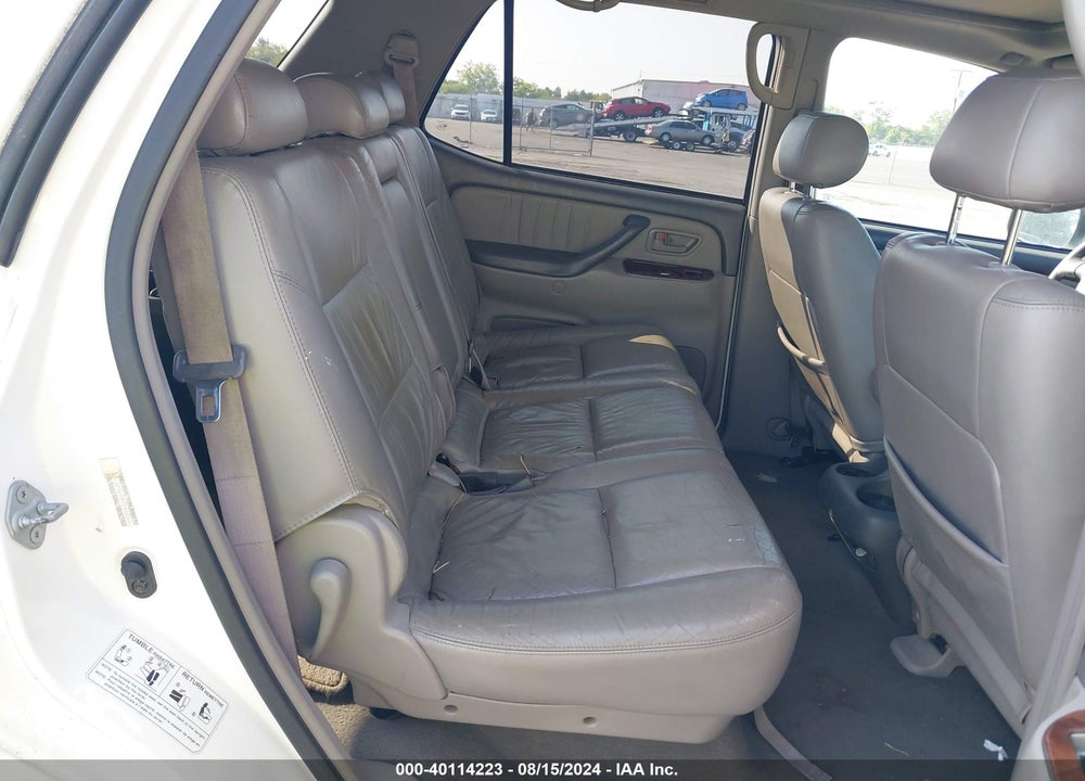 2002 TOYOTA SEQUOIA LIMITED V8 VIN: 5TDBT48A62S131440