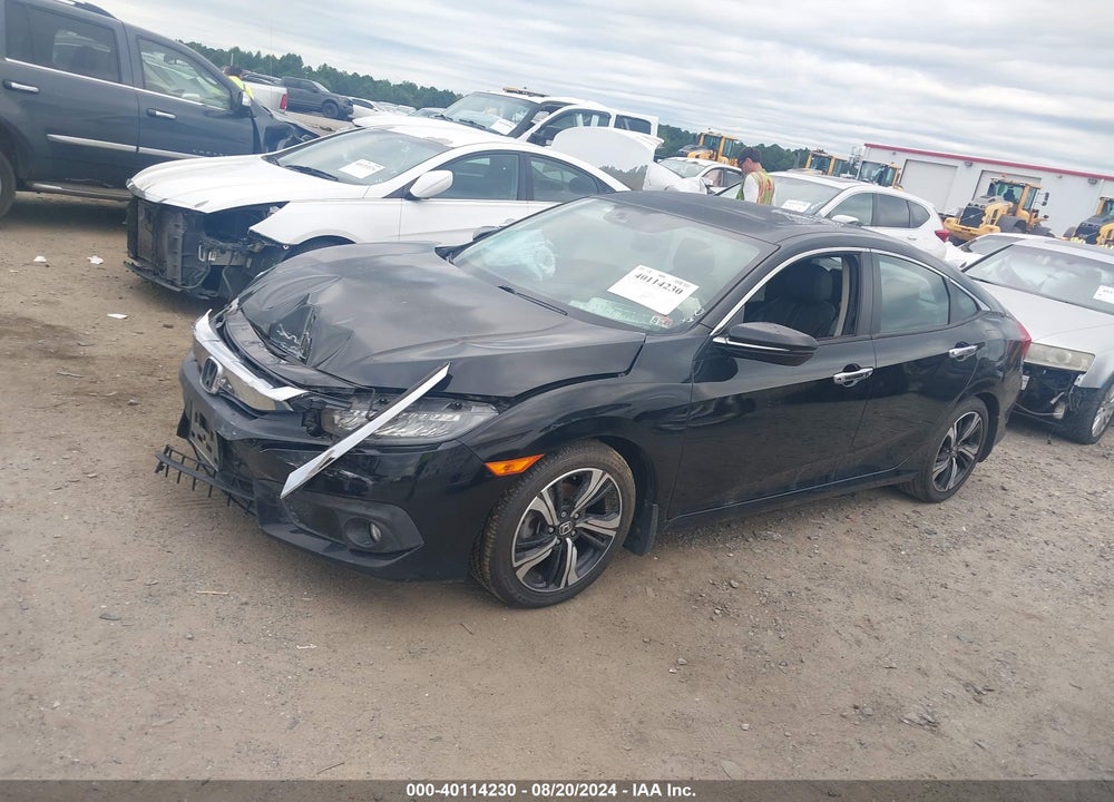 2016 HONDA CIVIC TOURING VIN: 19XFC1F94GE022274