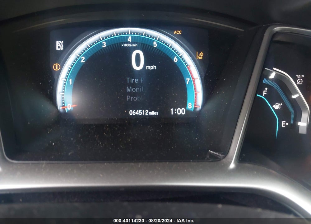 2016 HONDA CIVIC TOURING VIN: 19XFC1F94GE022274
