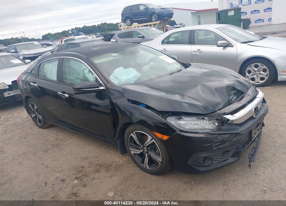2016 HONDA CIVIC TOURING VIN: 19XFC1F94GE022274