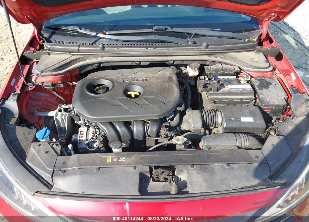2019 HYUNDAI ELANTRA VIN: KMHD84LF5KU848481