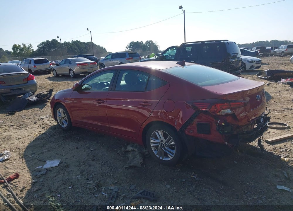 2019 HYUNDAI ELANTRA VIN: KMHD84LF5KU848481