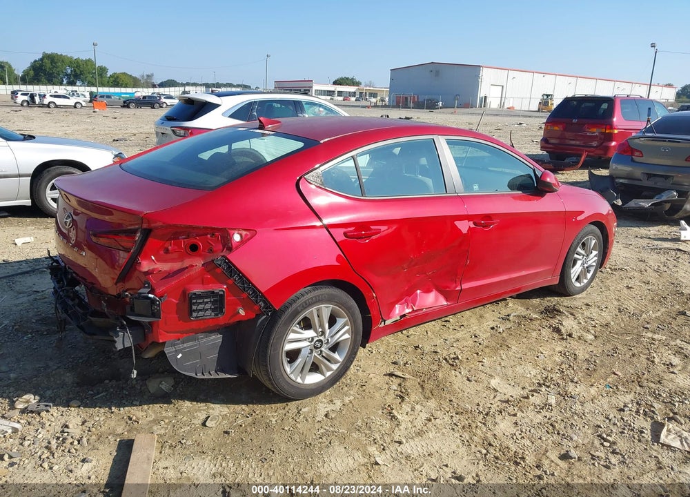 2019 HYUNDAI ELANTRA VIN: KMHD84LF5KU848481