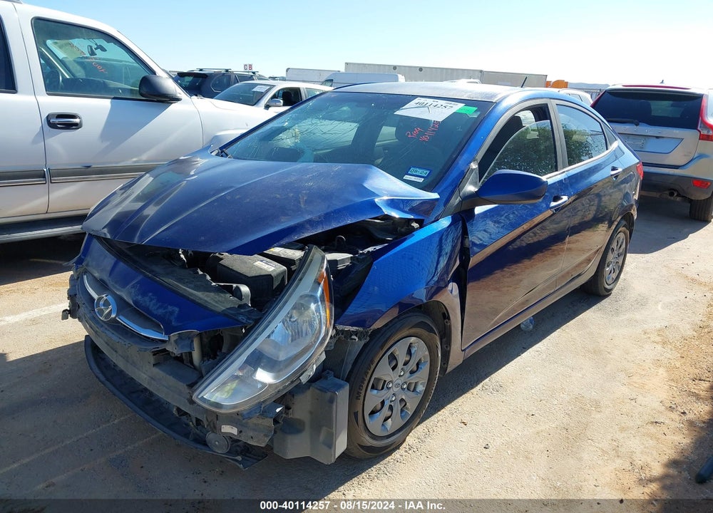 2016 HYUNDAI ACCENT SE VIN: KMHCT4AE5GU123815