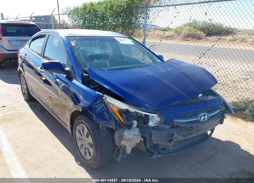 2016 HYUNDAI ACCENT SE VIN: KMHCT4AE5GU123815