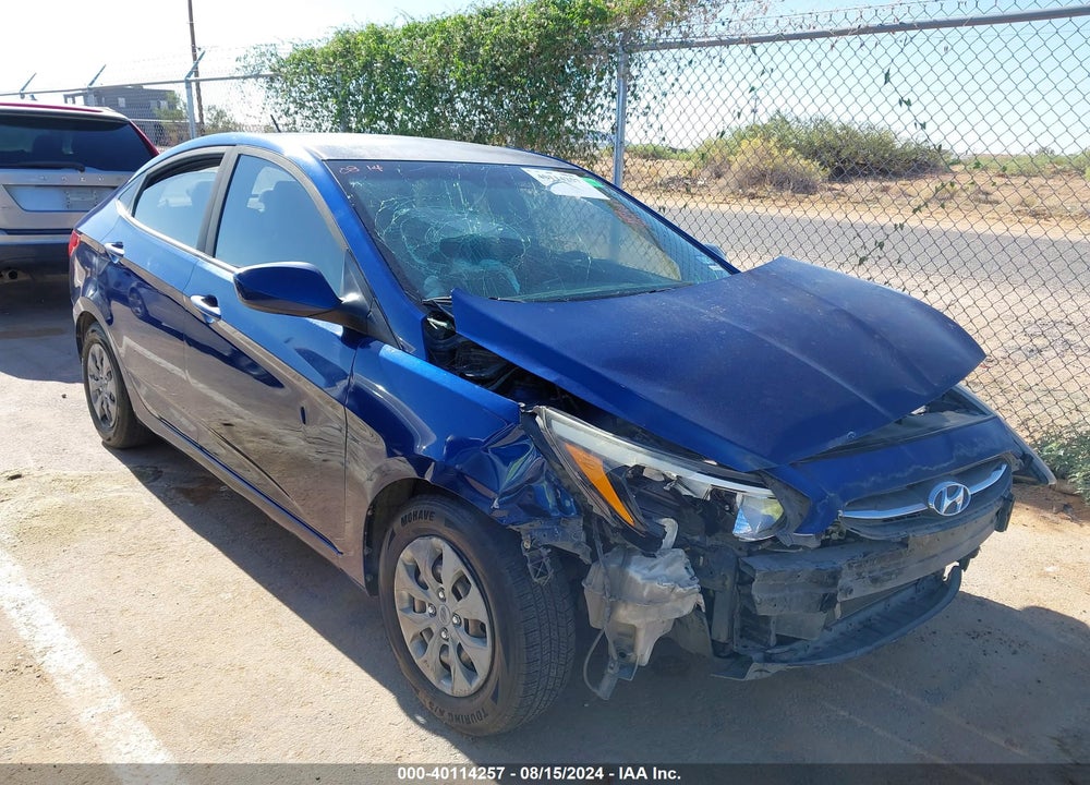 2016 HYUNDAI ACCENT SE VIN: KMHCT4AE5GU123815