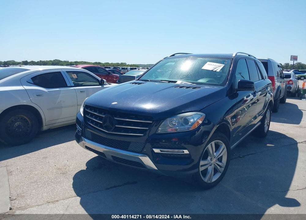 2012 MERCEDES-BENZ ML 350 4MATIC VIN: 4JGDA5HB5CA009126