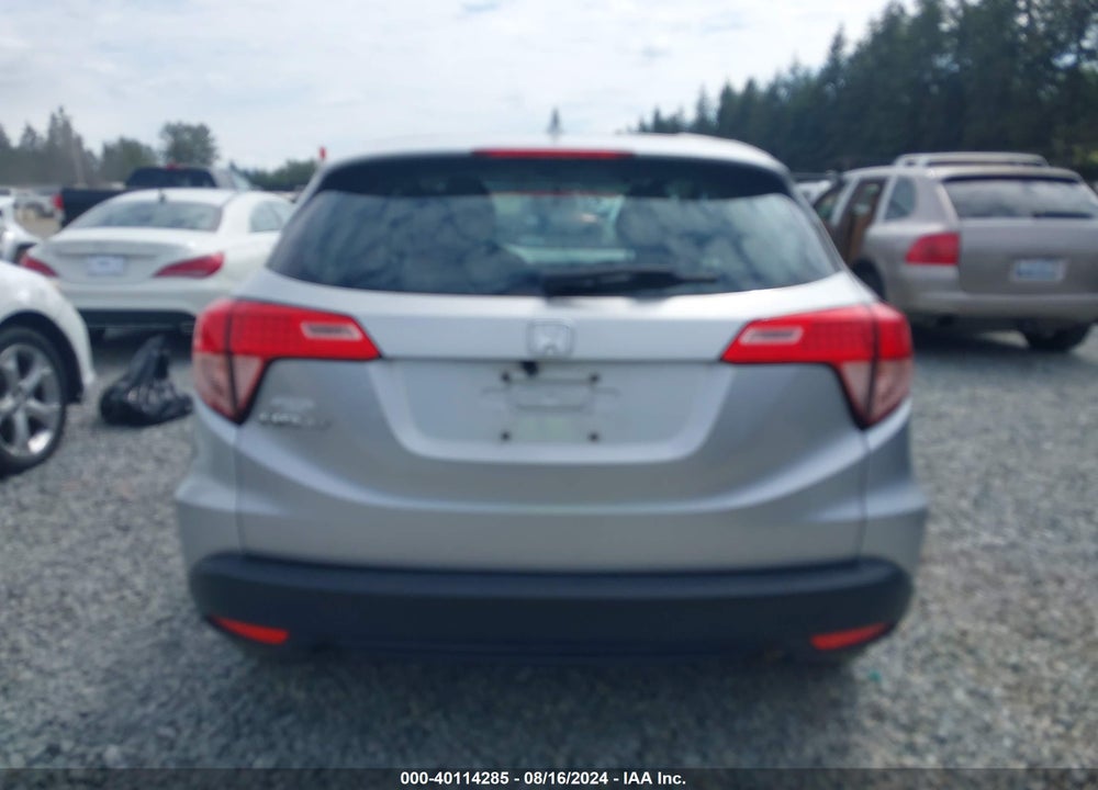 2016 HONDA HR-V LX VIN: 3CZRU5H37GM740766