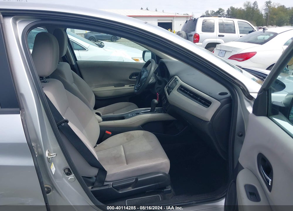 2016 HONDA HR-V LX VIN: 3CZRU5H37GM740766