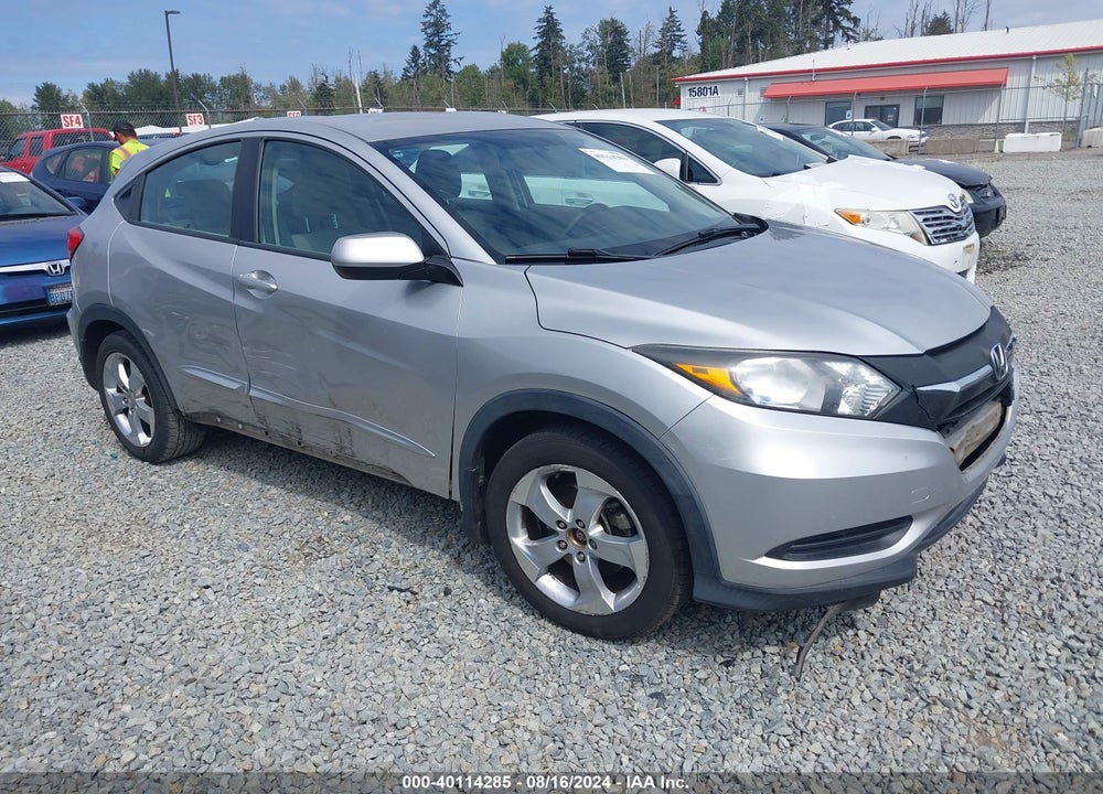 2016 HONDA HR-V LX VIN: 3CZRU5H37GM740766
