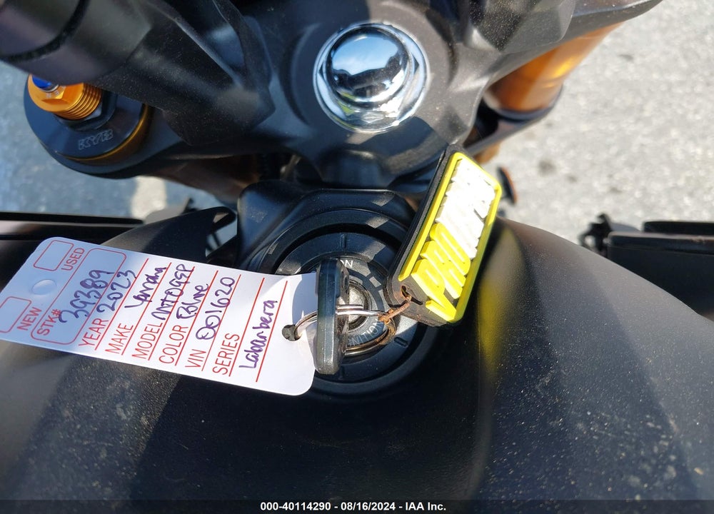 2023 YAMAHA MT09 D VIN: JYARN72E8PA001620