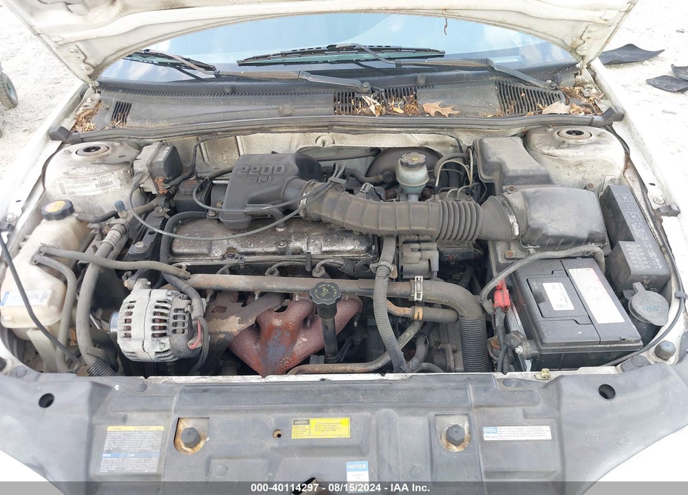 2001 CHEVROLET CAVALIER VIN: 1G1JC524817402861