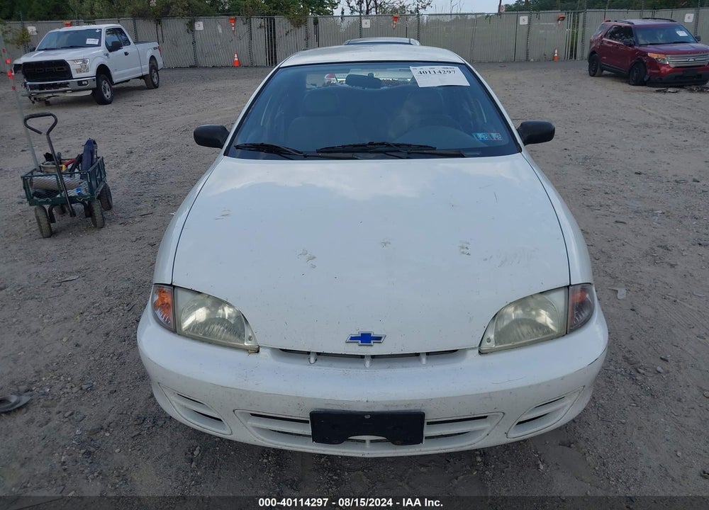 2001 CHEVROLET CAVALIER VIN: 1G1JC524817402861