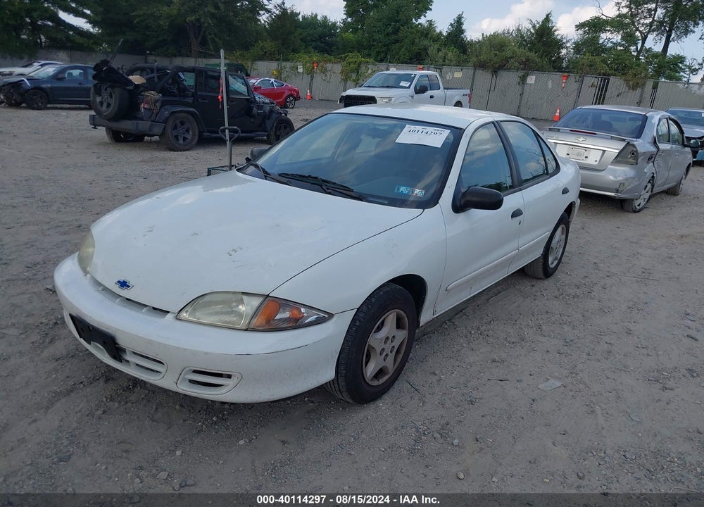 2001 CHEVROLET CAVALIER VIN: 1G1JC524817402861