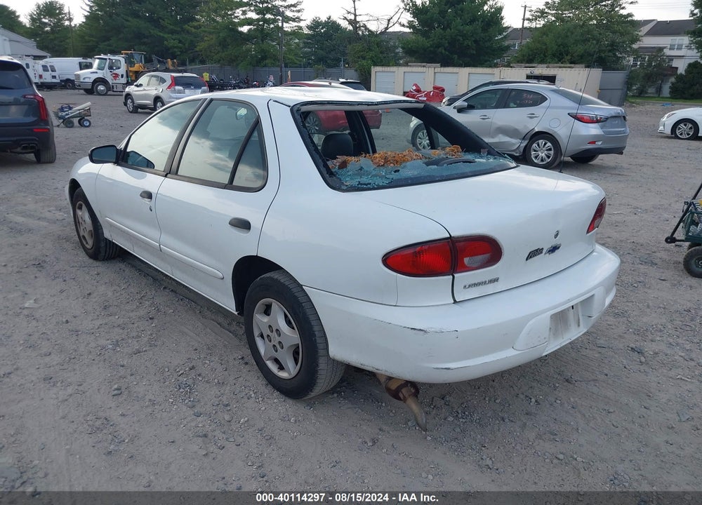 2001 CHEVROLET CAVALIER VIN: 1G1JC524817402861
