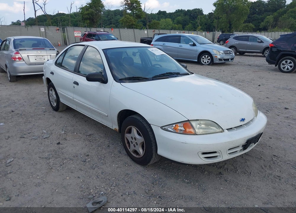2001 CHEVROLET CAVALIER VIN: 1G1JC524817402861