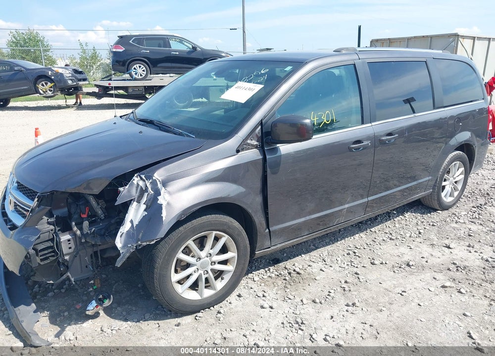 2019 DODGE GRAND CARAVAN SXT VIN: 2C4RDGCG8KR656727