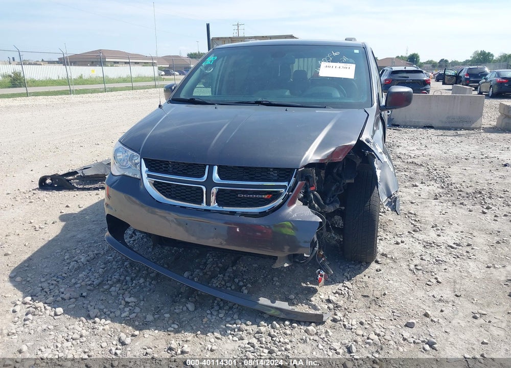 2019 DODGE GRAND CARAVAN SXT VIN: 2C4RDGCG8KR656727
