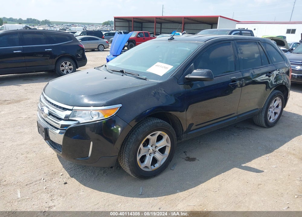 2014 FORD EDGE SEL VIN: 2FMDK4JC0EBB30048