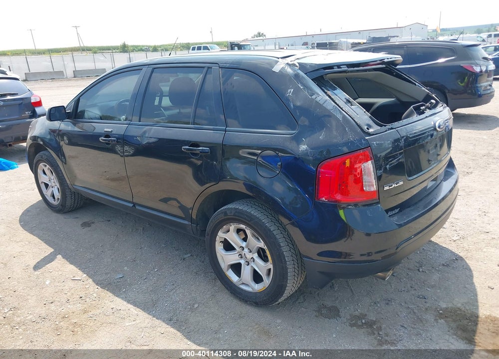 2014 FORD EDGE SEL VIN: 2FMDK4JC0EBB30048