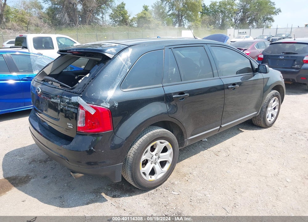 2014 FORD EDGE SEL VIN: 2FMDK4JC0EBB30048