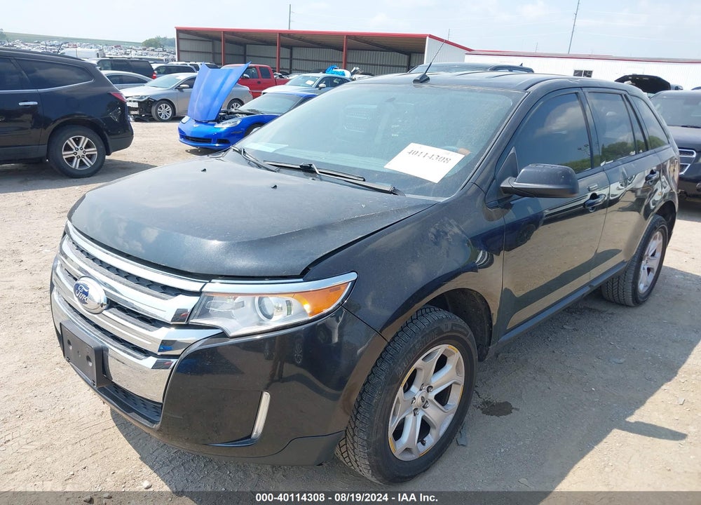 2014 FORD EDGE SEL VIN: 2FMDK4JC0EBB30048