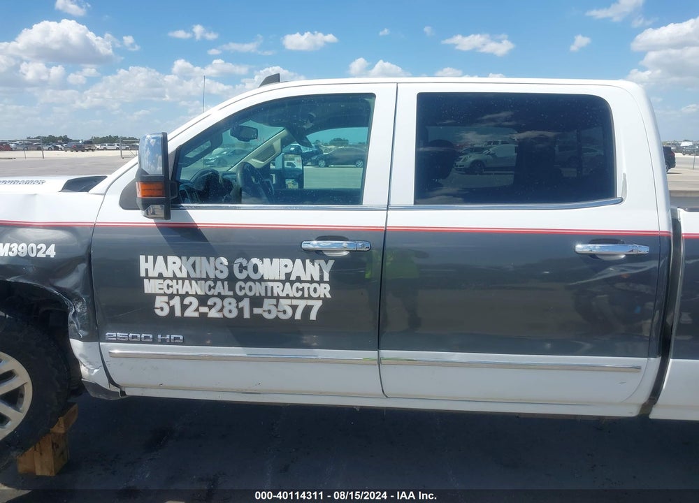 2015 CHEVROLET SILVERADO 2500HD LTZ VIN: 1GC1KWE81FF519077