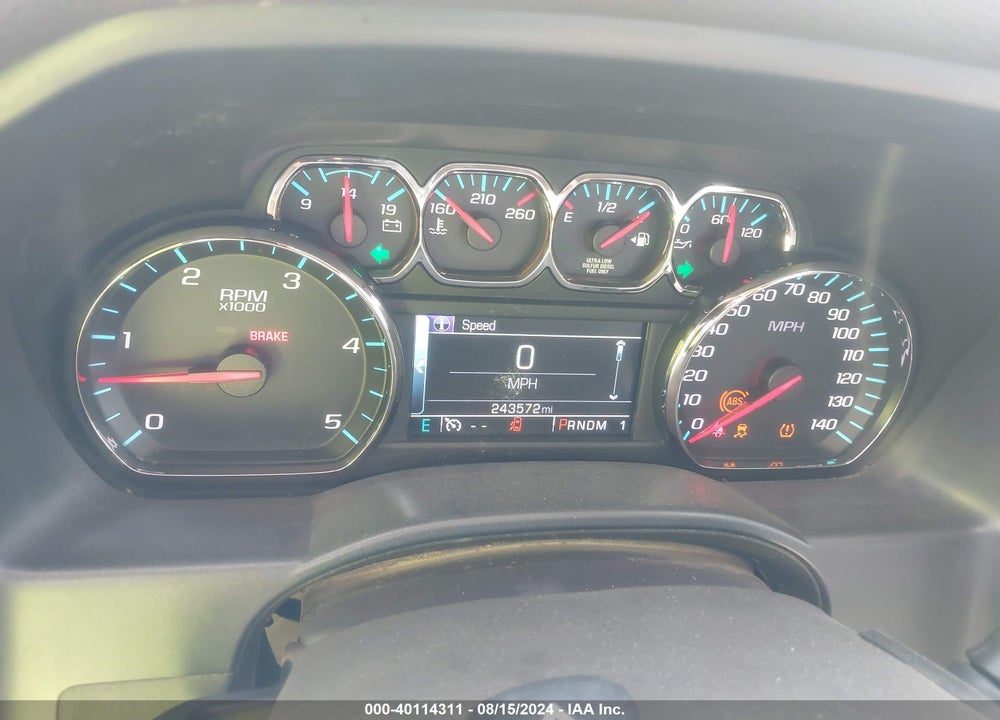 2015 CHEVROLET SILVERADO 2500HD LTZ VIN: 1GC1KWE81FF519077