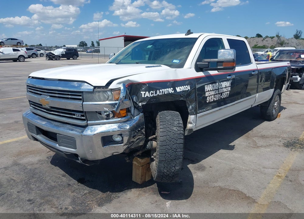 2015 CHEVROLET SILVERADO 2500HD LTZ VIN: 1GC1KWE81FF519077