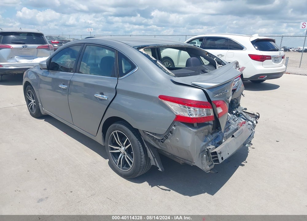2014 NISSAN SENTRA SV VIN: 3N1AB7APXEY289830