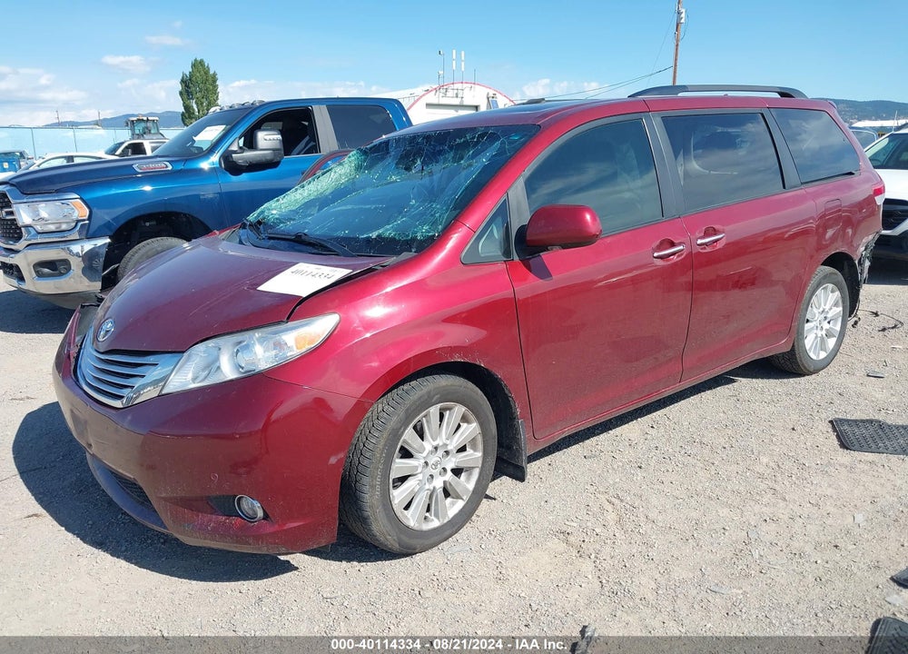 2011 TOYOTA SIENNA LIMITED VIN: 5TDDK3DC5BS024134