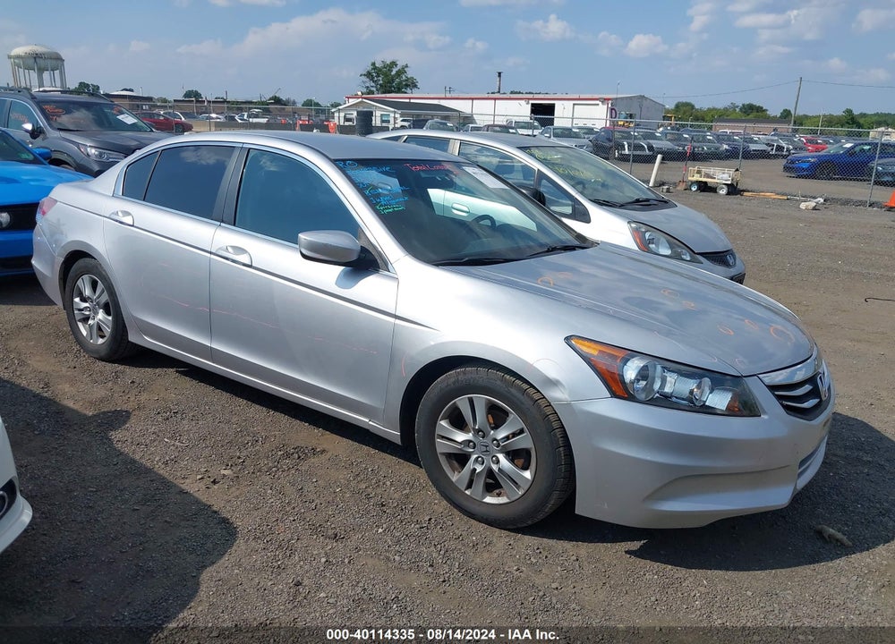 2012 HONDA ACCORD 2.4 SE VIN: 1HGCP2F67CA023467