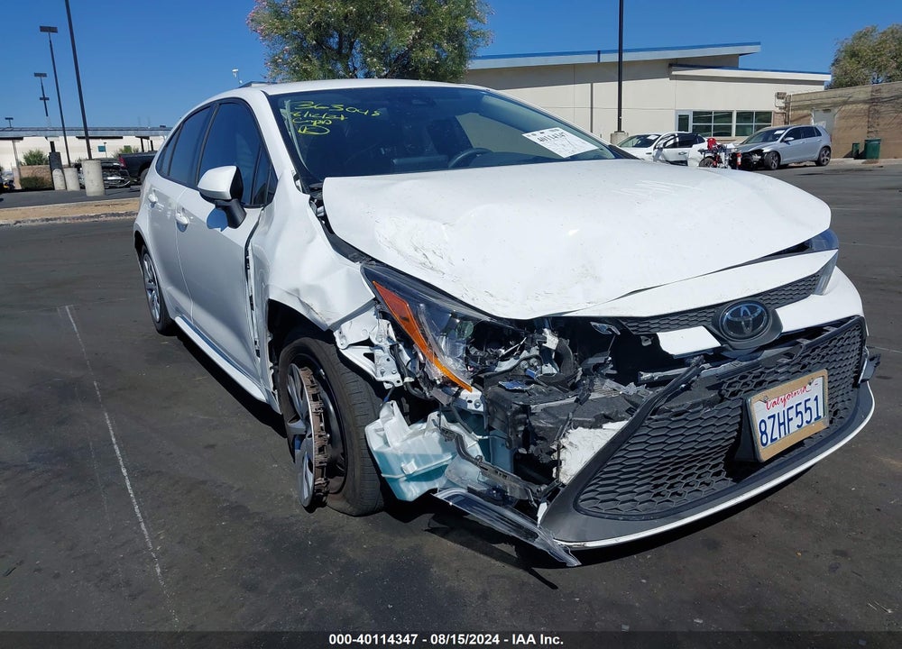 2022 TOYOTA COROLLA LE VIN: JTDEPMAE7N3003406