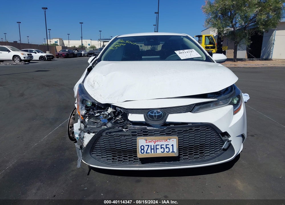 2022 TOYOTA COROLLA LE VIN: JTDEPMAE7N3003406