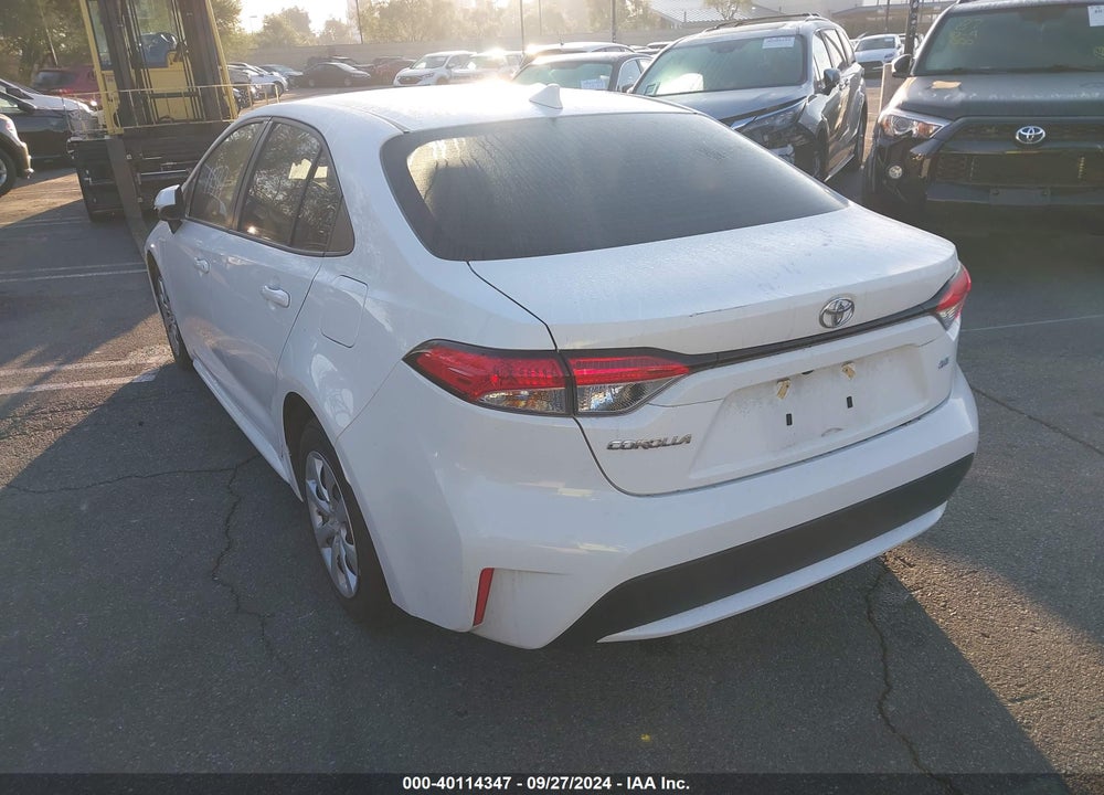 2022 TOYOTA COROLLA LE VIN: JTDEPMAE7N3003406