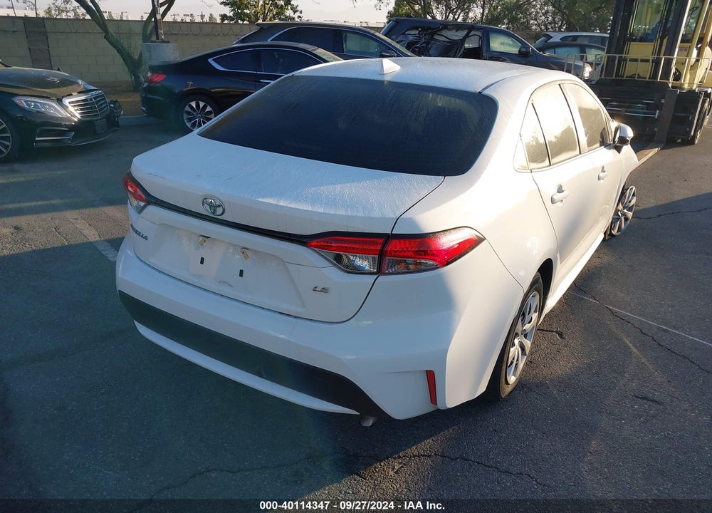 2022 TOYOTA COROLLA LE VIN: JTDEPMAE7N3003406