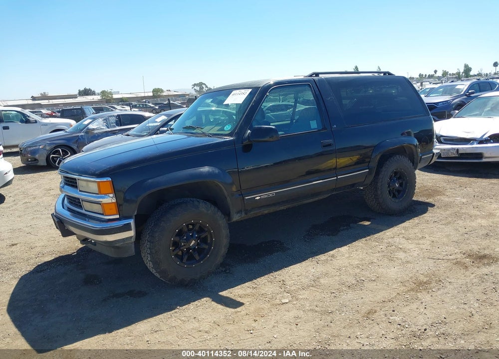 1995 CHEVROLET TAHOE K1500 VIN: 1GNEK18K7SJ320786