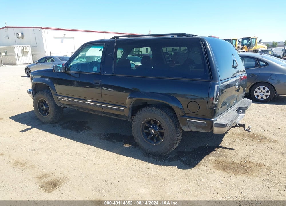 1995 CHEVROLET TAHOE K1500 VIN: 1GNEK18K7SJ320786