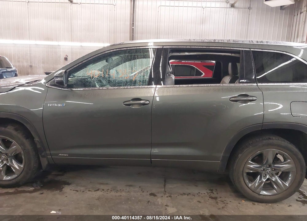 2017 TOYOTA HIGHLANDER HYBRID LIMITED PLATINUM VIN: 5TDDGRFH2HS030057