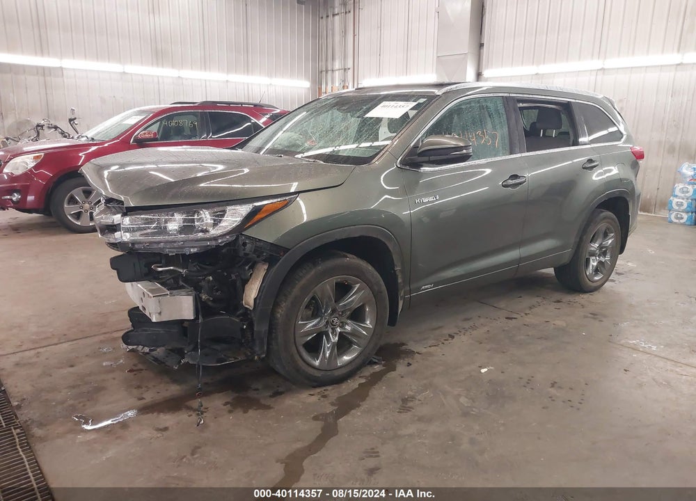 2017 TOYOTA HIGHLANDER HYBRID LIMITED PLATINUM VIN: 5TDDGRFH2HS030057