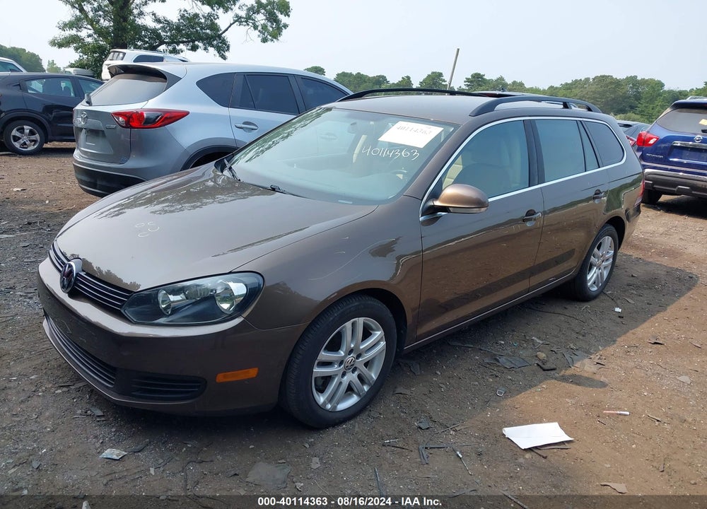 2014 VOLKSWAGEN JETTA SPORTWAGEN 2.0L TDI VIN: 3VWPL7AJ1EM600730